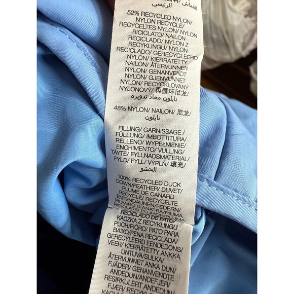 Sweaty Betty Blue Harley Quilted Zipper Front Jacket Coat XS - Picture 11 of 11